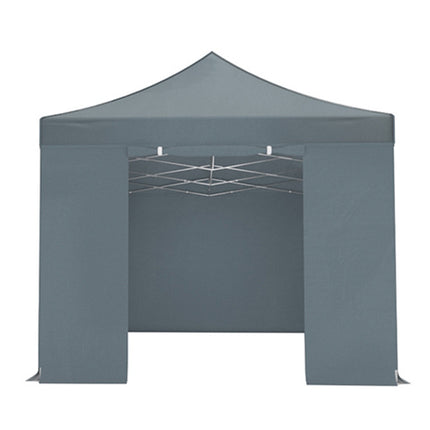 Easy up 3x4,5m grijs 40mm met zijwanden