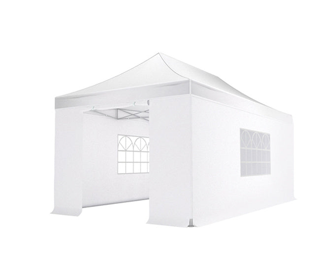 Easy up 3x4,5m wit 40mm met zijwanden