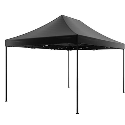 Easy up 3x4,5m zwart zonder zijwanden