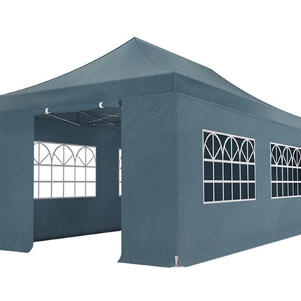 Easy up 3x6m grijs 40mm met zijwanden