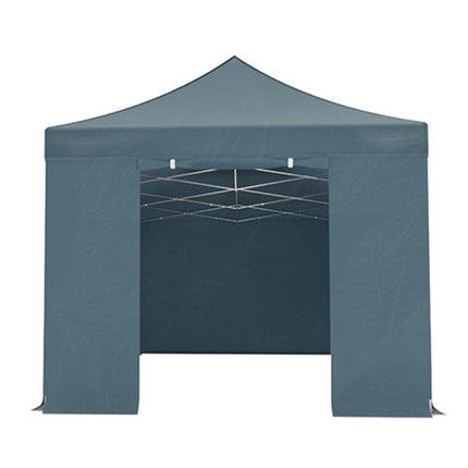 Easy up 3x6m grijs 40mm met zijwanden