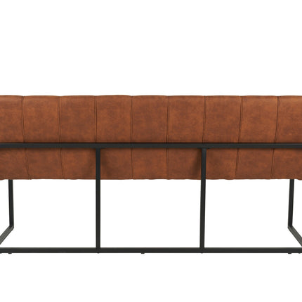 Eetkamerbank 180cm Vito cognac microvezel