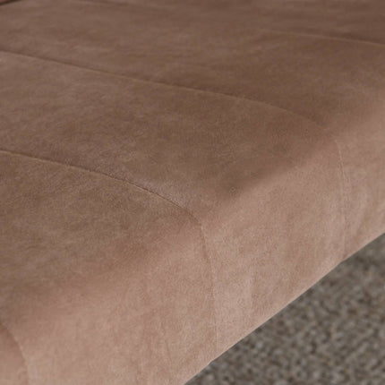 Eetkamerbank Sally 160cm champagne velvet