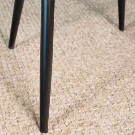 SET DEAL: 6 Eetkamerstoelen bruin velvet de Vince