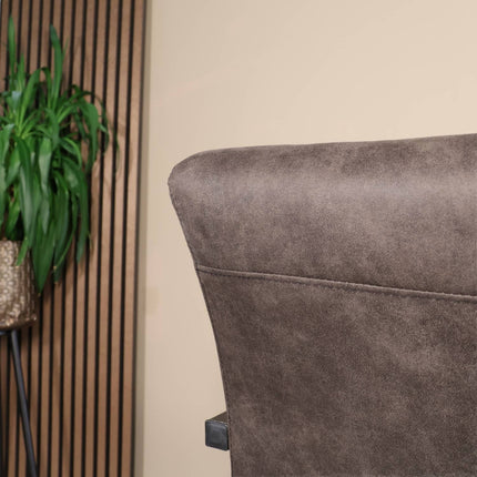 SET DEAL 6 stuks: Eetkamerstoel zwart microvezel Noor