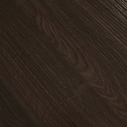 Eettafel Tommy ovaal 210cm donker walnoot melamine