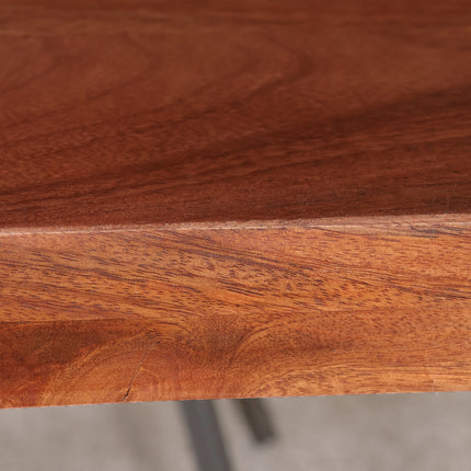 Eettafel X-poot rechthoekig 200cm bruin mangohout