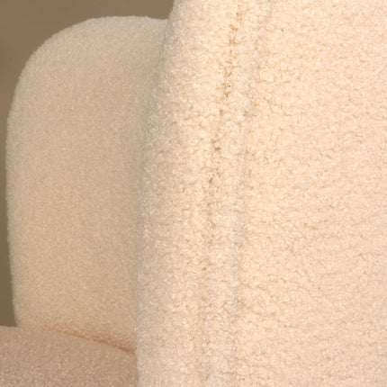 Fauteuil zitbank 1 persoons Teddy beige stoel