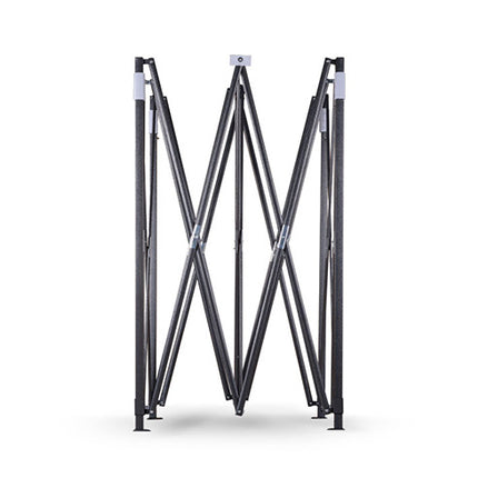 Easy up 2x2m wit met zijwanden