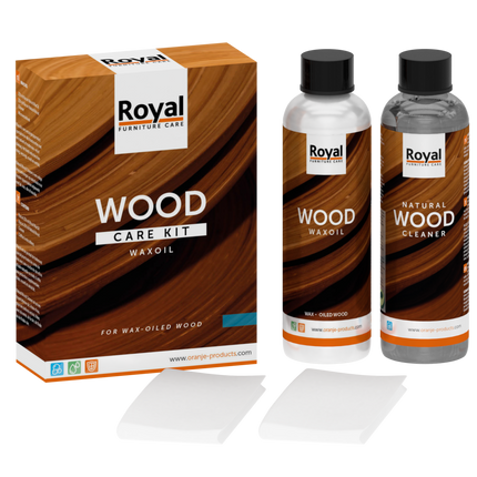 Wood care kit wasolie 2 x 250ml