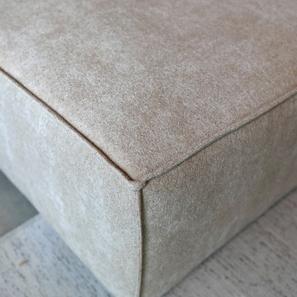 Hoekbank Enzo beige polyester 280cm links