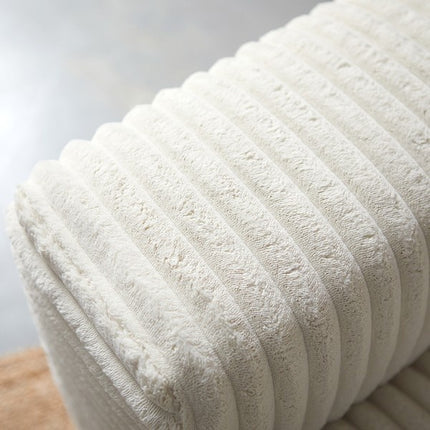 Hoekbank Uno creme polyester 300cm rechts