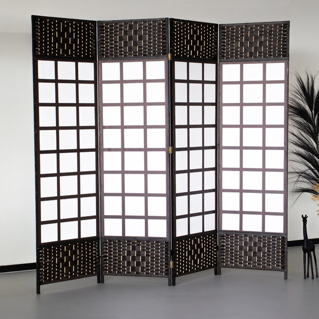 Kamerscherm Luna geblokt 200cm