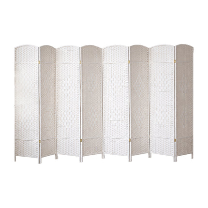 Kamerscherm Ilse wit 400cm