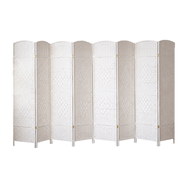 Kamerscherm Ilse wit 400cm