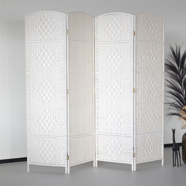 Kamerscherm Lola wit 200cm