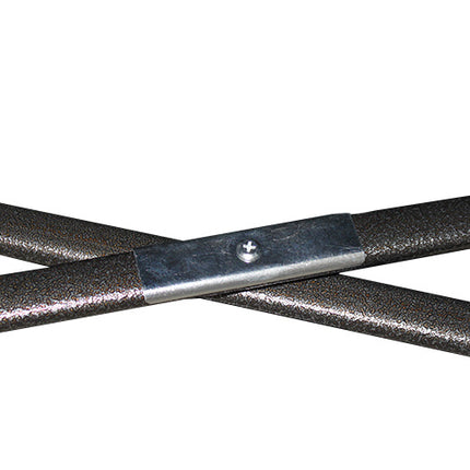 Easy up 3x4,5m zwart met zijwanden