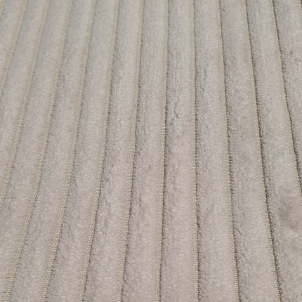 Hoekbank Lech creme polyester 295cm rechts