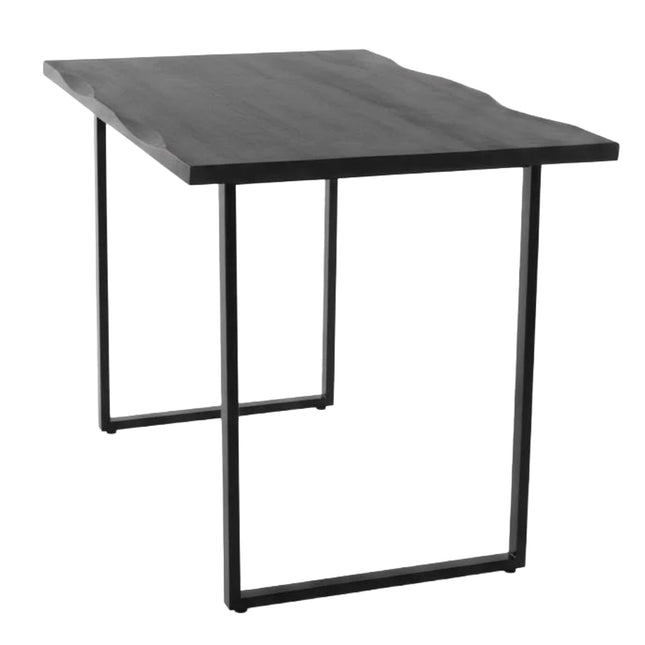 Bartafel Loisa 140cm zwart mangohout