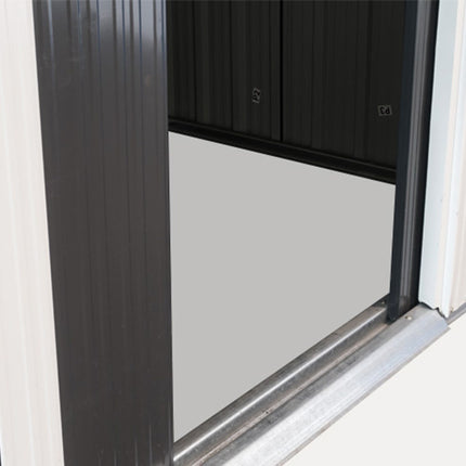 Metalen tuinhuis 4,3m³ antraciet