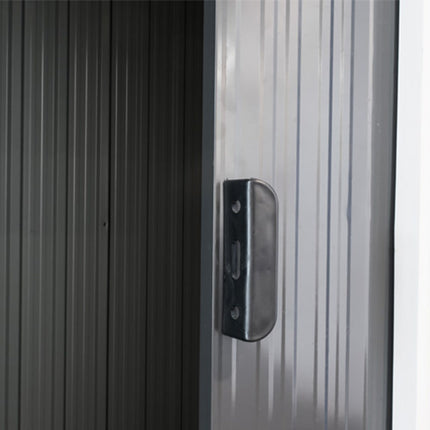 Metalen tuinhuis 10,5m³ antraciet