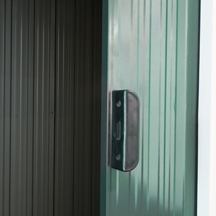 Metalen tuinhuis 9,3m³ groen