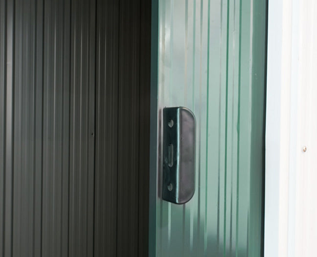 Metalen tuinhuis 9,3m³ groen