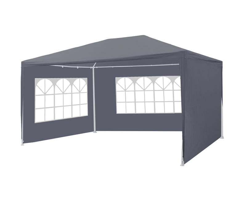 Partytent donkergrijs 3x4m budget