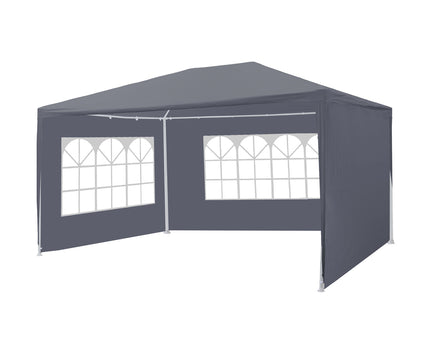 Partytent donkergrijs 3x4m budget