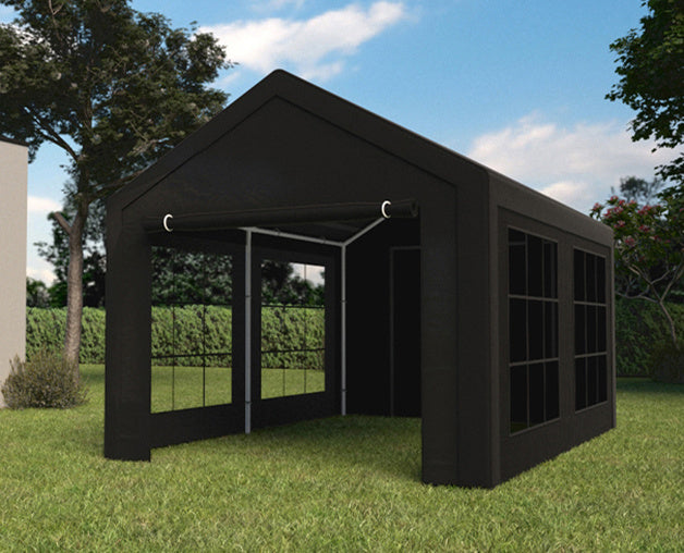 Partytent zwart semi professioneel 3x4m