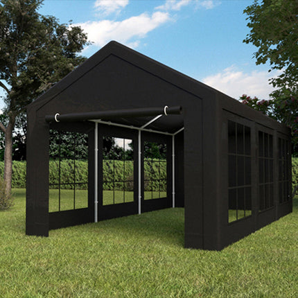 Partytent zwart semi professioneel 3x6m