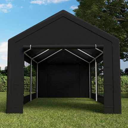 Partytent zwart semi professioneel 3x6m