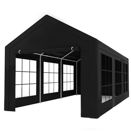 Partytent zwart semi professioneel 3x6m