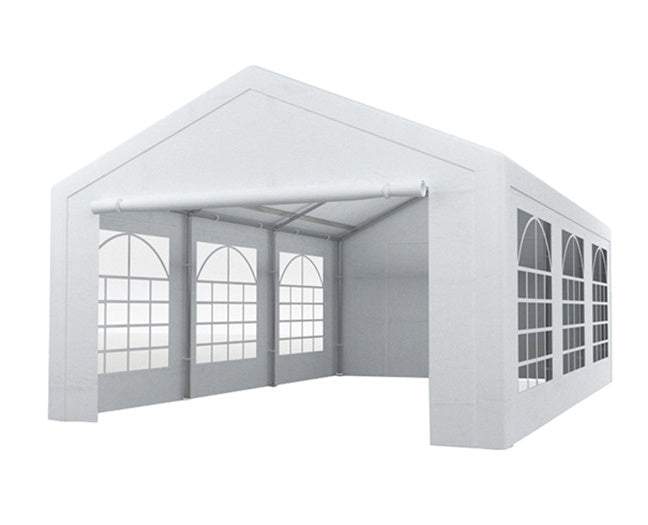 Partytent wit semi professioneel 4x6m