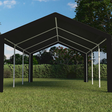 Partytent zwart semi professioneel 4x6m