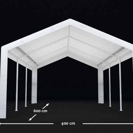 Partytent grijs semi professioneel 4x6m