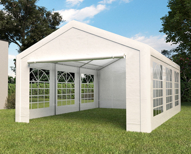 Partytent wit semi professioneel 4x6m