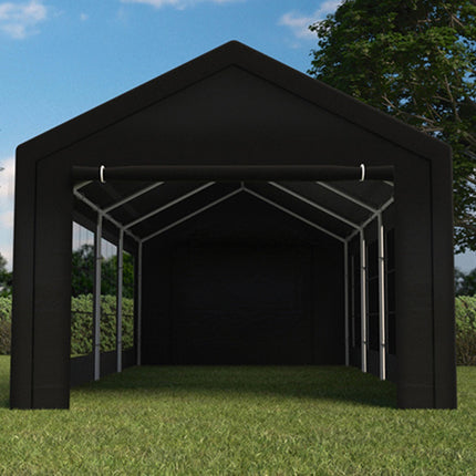 Partytent zwart semi professioneel 4x8m