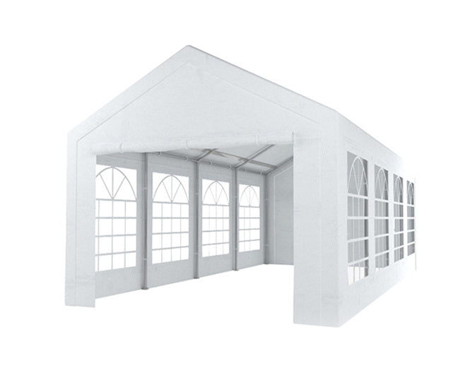 Partytent wit semi professioneel 4x8m