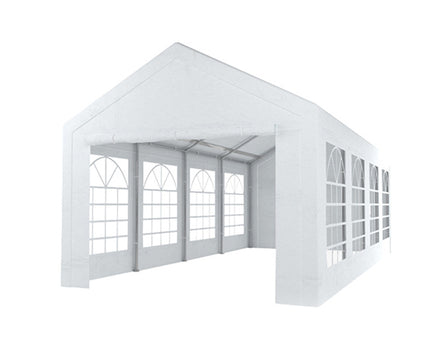 Partytent wit semi professioneel 4x8m