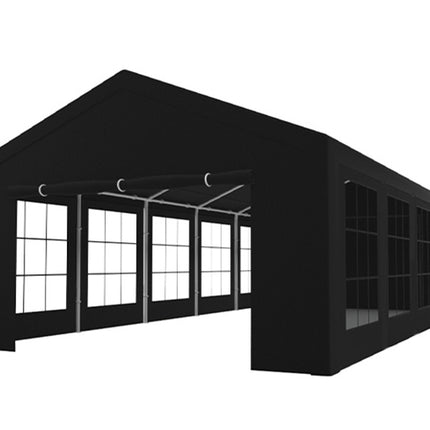 Partytent zwart semi professioneel 5x10m