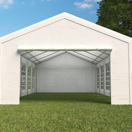 Partytent wit semi professioneel 5x10m