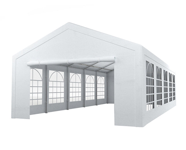 Partytent wit semi professioneel 5x10m