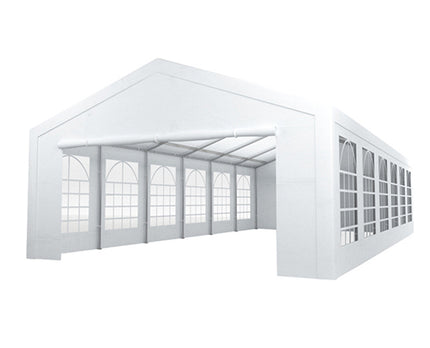 Partytent wit premium 6x12m