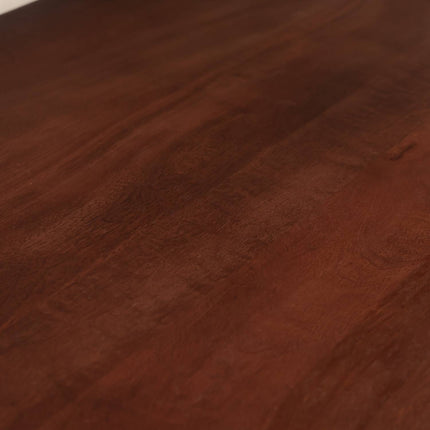 Salontafel rechthoekig met lades walnoot bruin mangohout 120cm Kai