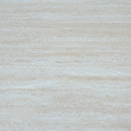 Eettafel Japandi ovaal 200cm travertin melamine Nancy