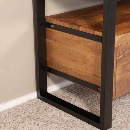 Tv meubel bruin mangohout 150cm Ilse