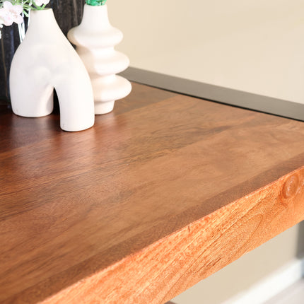 Tv meubel bruin mangohout 100cm Linde