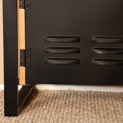 Tv meubel bruin mangohout 200cm Nova