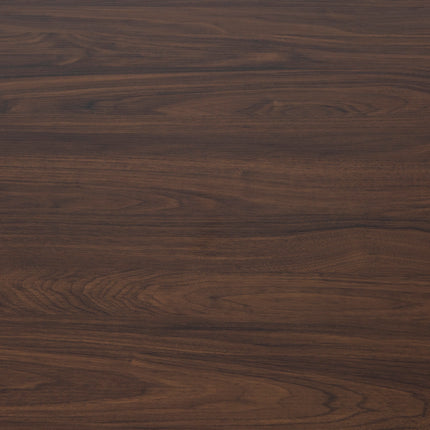 Eettafel Japandi deens ovaal 180cm walnoot MDF Miran